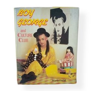 1984 Boy George and the Culture Club Book - Coffee Table Book